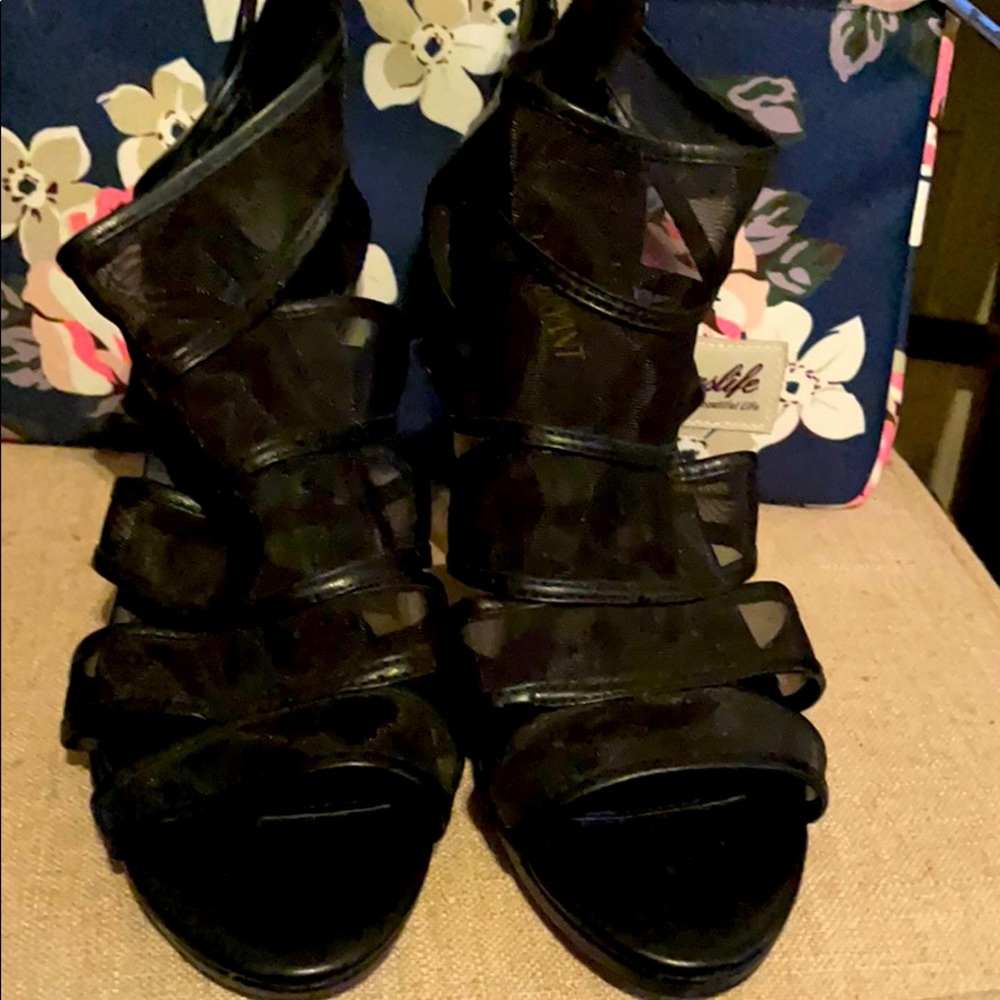 Black heels